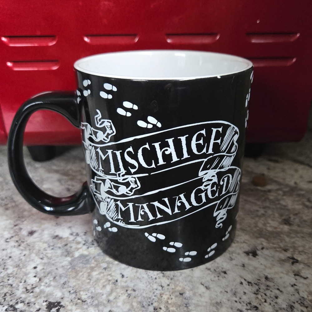 Harry Potter Mischief Managed large coffees mug